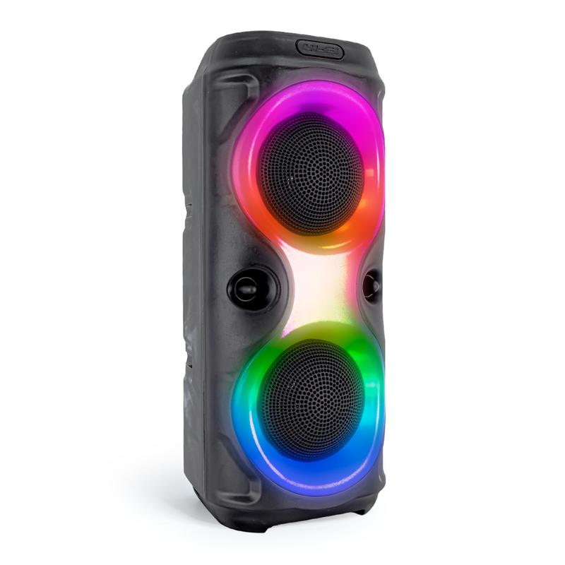 Caixa de som Bluetooth Com Led RGB Portátil FM USB TWS 30W