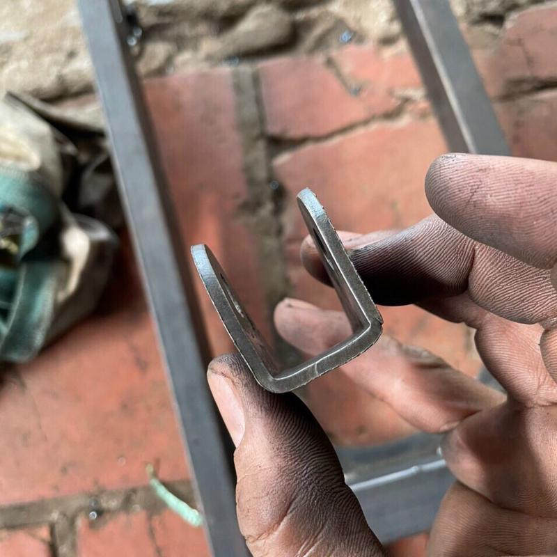 Pas phuột sau tự hàn gấp gia công wave sirius - Thép đen 3li - Giá 1 cặp - Phụ Kiện, Phụ Tùng 2