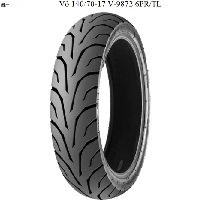 1 cái lốp size 140/70/17 thương hiệu veloce dòng lốp không ruột chịu tải tốt bám đường tốt Phụ Kiện