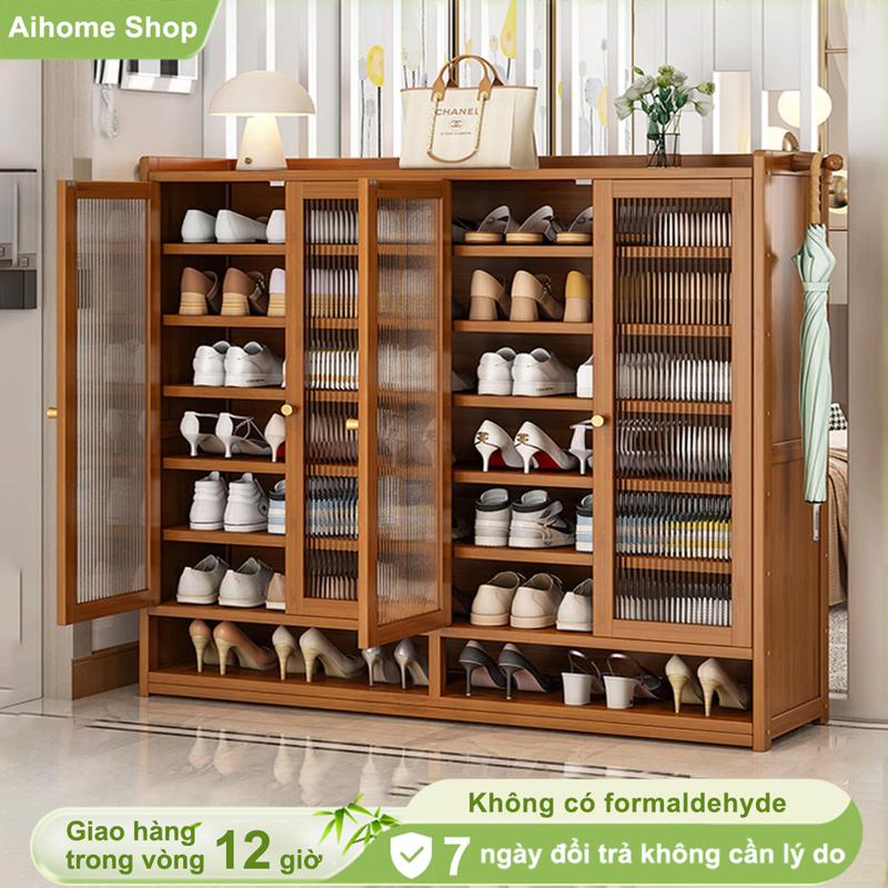 AI Tủ Đựng Giày Dép 7 8 Tầng mùi sang trọng hiện đại Giá treo quần áo công suất lớn Hình ảnh, nhiều kích cỡ, giá để giày dung tích lớn, sản phẩm tre, xanh và lành mạnh, dễ lắp ráp, phong cách hợp thời trang