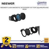 Gambar Neewer CRM3 Square Flash Head Adapter & Magnetic Round Head Accessory Kit dari Sentra Digital Kota Surabaya 3 Tokopedia