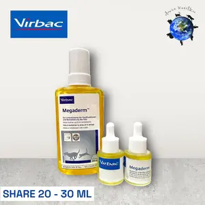Virbac Megaderm Vitamin Bulu & Kulit (SHARE) 20-30 ML