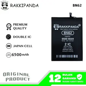 RakkiPanda BN62 Compatible With Redmi 9T / Poco M3 Batre Batrai Baterai Battery