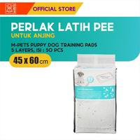 Gambar M-Pets 3 Layer Puppy Dog Training Pad 45x60 cm / Latih Pee 50 Pcs - Latih pee hewan dari M-Pets Volk Pets Indonesia Kota Administrasi Jakarta Barat 3 Tokopedia