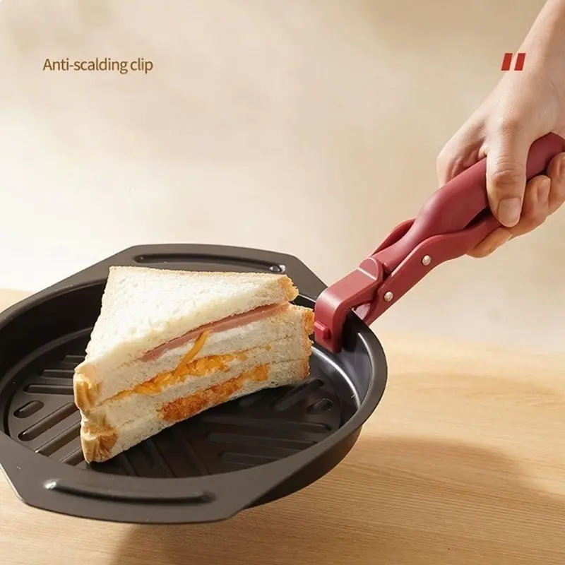 Vixplorn Penjepit Panci Mangkok Piring Anti Panas Alat Penjepit Mangkok Praktis Nyota/Capitan Mangkok Panci Alat Jepit Panci Hotplate Penjepit 7