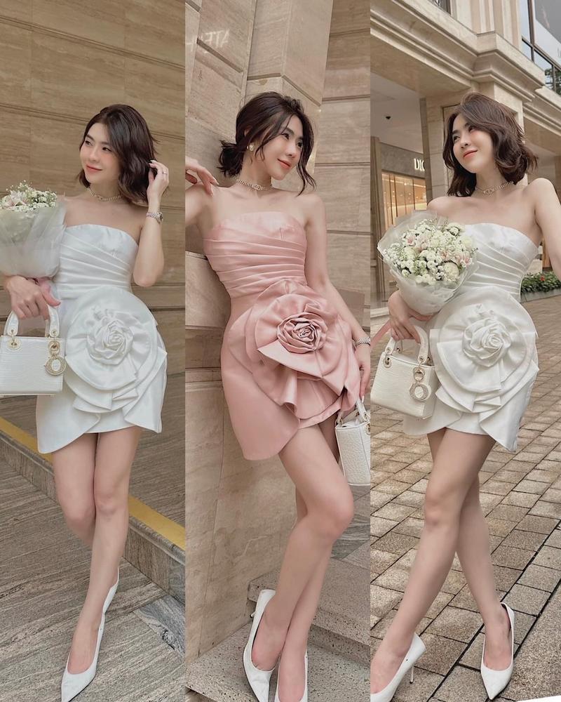 Product Introduction of ĐẦM BODY HOA SANG CHẢNH 2 MÀU (eo dưới 76 cm) 0