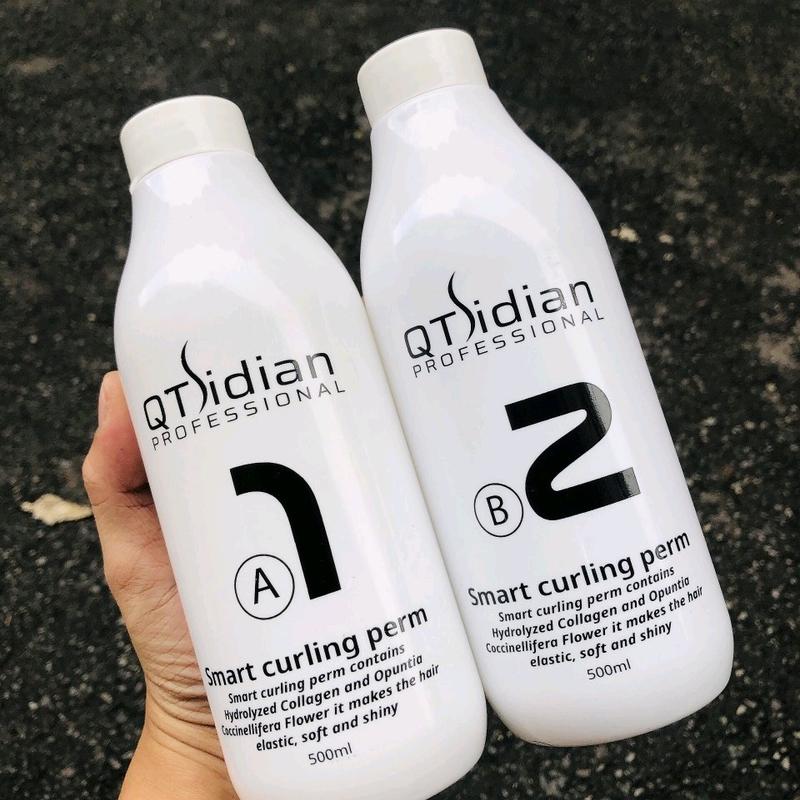 Thuốc Uốn lạnh siêu xoăn QTSidian dành cho tóc nam