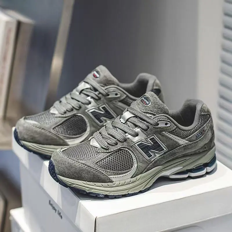 Langxin Balanceway New Men's Shoes 2002r Daddy Shoes Classic Women's Shoes Casual Sneakers Spring and Autumn Running Shoes Fashion