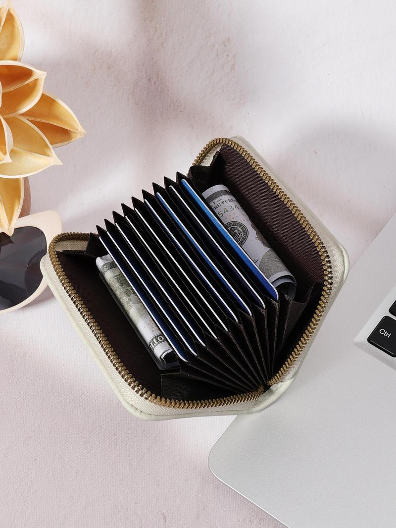 Product Introduction of Cartoon Graphic Pattern Zipper Card Holder for Women, Cute Multi-purpose Card Storage Bag, Fashionable Card Holder for Outdoor, Travel and Back To School Use 2