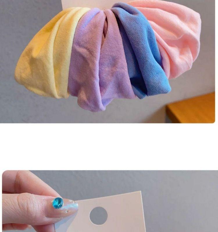Product Introduction of 2025 Kids' Hair Ties Set, 16-Pack, Extra-Wide & High-Elastic, Gentle on Hair, Perfect for Girls' Ponytails 19