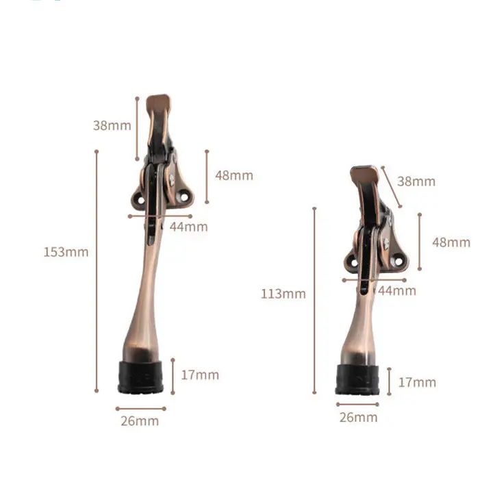 Chặn cửa móng ngựa inox, Thanh chặn cửa chống va đập, Chắn cửa inox 8