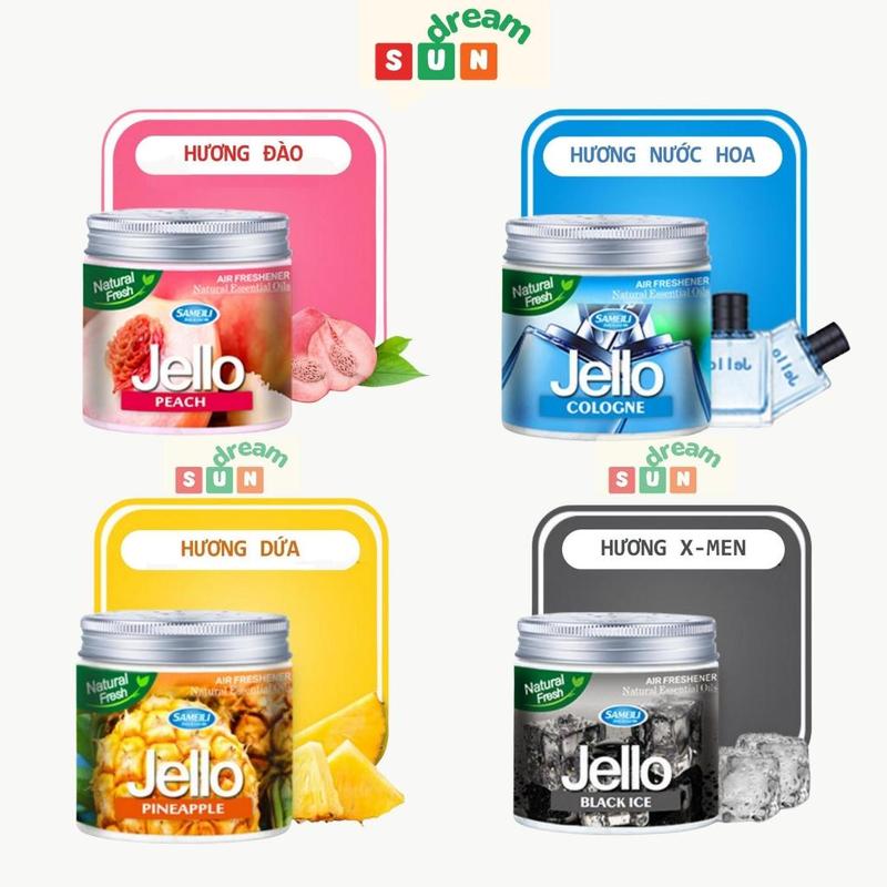 Sáp Thơm Nhà Vệ Sinh Cao Cấp Jello 220G Sáp Thơm Phòng Pure Aroma Giúp Khử Mùi Và Thơm Mát Cho Không Gian Gia Đình