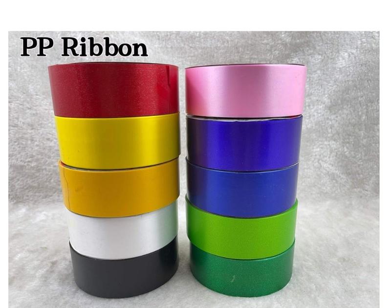 1.5inch Ribbon PP Reben PP Plastik 20yards/gulung - TikTok Shop Malaysia