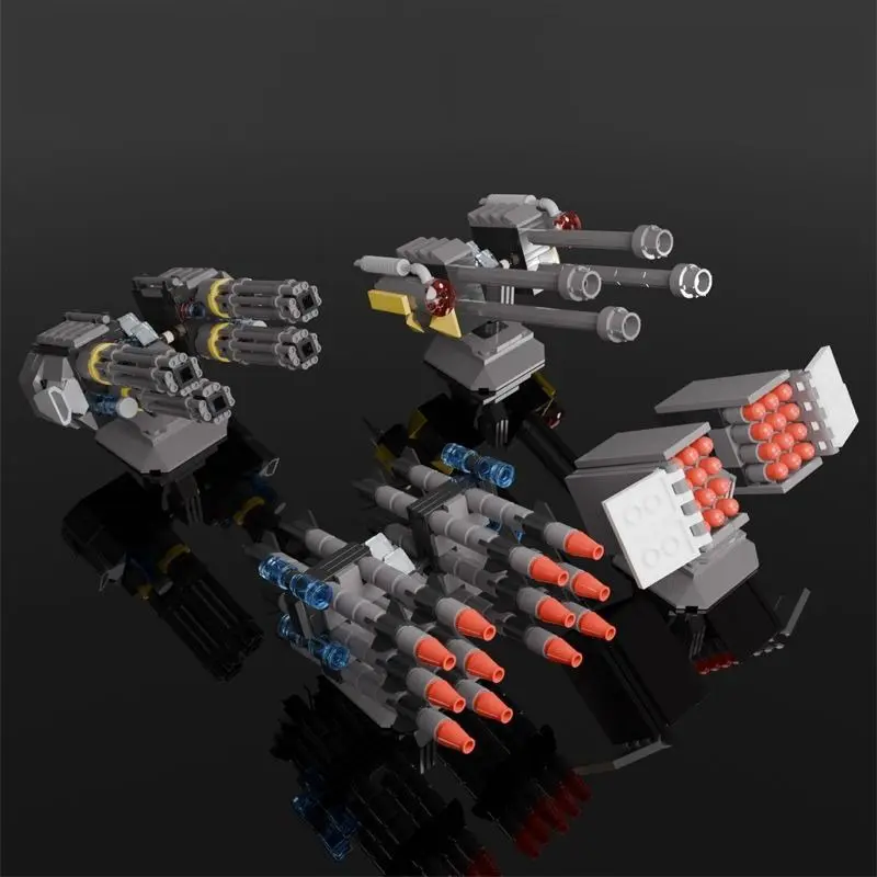Military Base Building Brick Set Fort Parts Accessories MOC Army ...