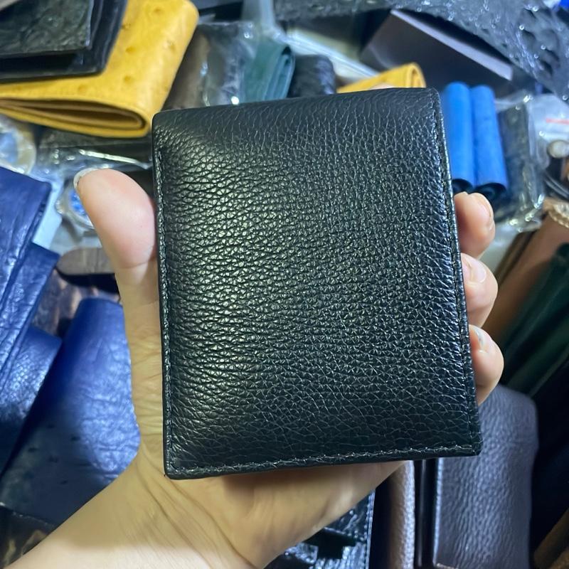 Ví da nam cao cấp full da bò ý kt 9,5x11,5cm