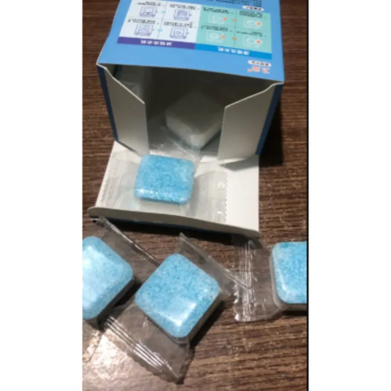 Viên Tẩy Vệ Sinh Lồng Máy Giặt, Sủi sạch vi khuẩn, Tẩy Sạch Cặn Bẩn Lồng Giặt 2