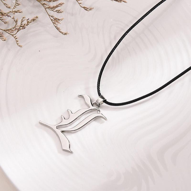 Product Introduction of New R Pin Anime Peripheral Death Note Logo Alloy Necklace Fashion Pendant Gift For Fans Friend 22