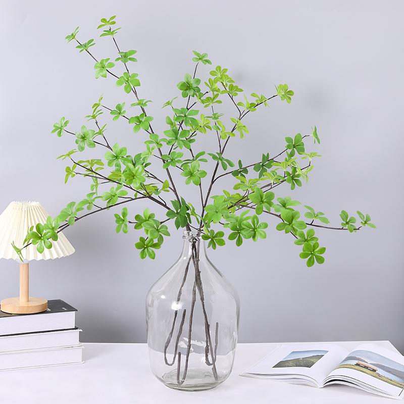 Lá giả Cành lá thạch nam trang trí nhà cửa, làm cây nhân tạo decor bạch