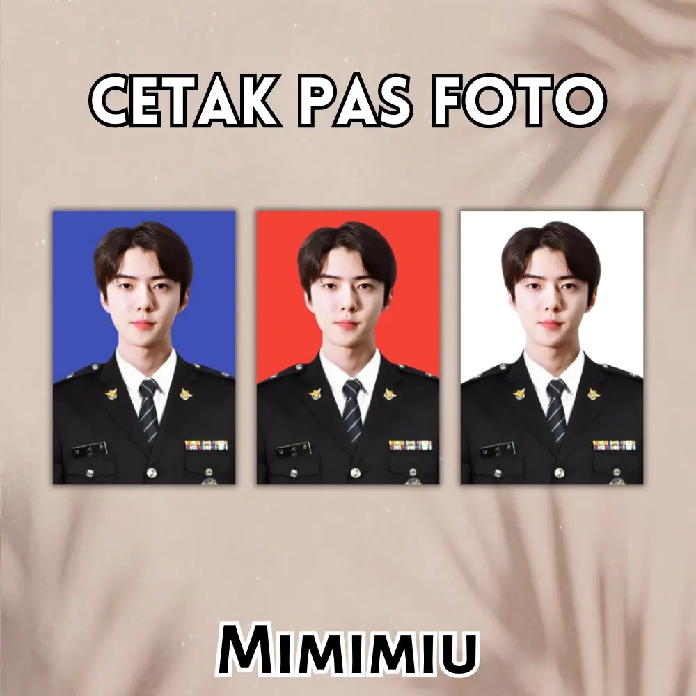 [Mimimiu] cetak pas foto glossy / silky / doff