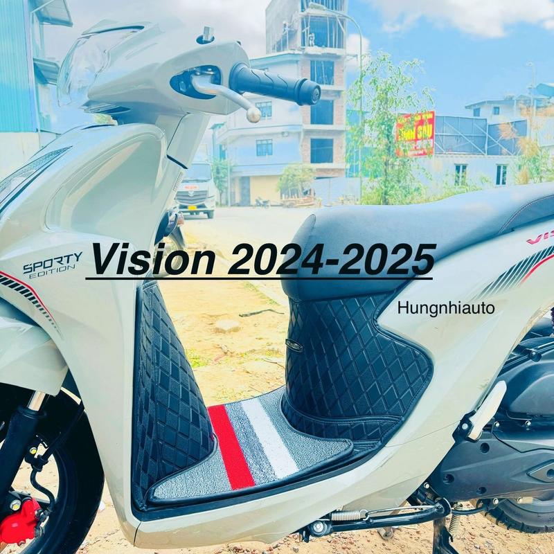 Thảm lót chân xe máy, xe tay ga SH, Lead, Vision chống trầy, xước thân xe - Phụ Kiện, Phụ Tùng