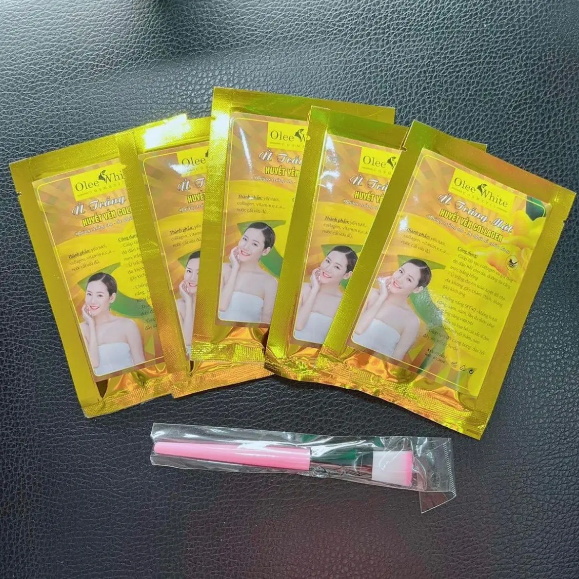 Ủ TRẮNG DA 5 GÓI - 10 GÓI -15 GÓI - 20 GÓI - 30 GÓI - 50 GÓI - 100 GÓI [Có thể dùng cho body, mặt nạ Ủ Huyết Yến Collagen] mask ủ trắng