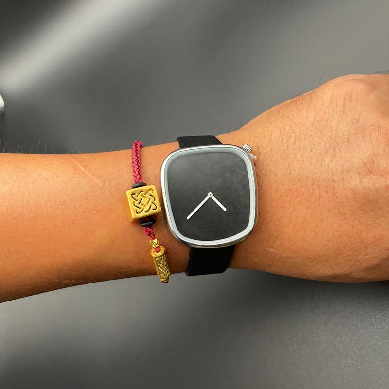Product Introduction of New Minimalist Belt Watch Ins College Style Unisex Watch Extremely Minimalist Style 6