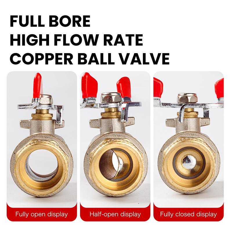 Product Introduction of Copper Ball Valve, Various Models Available, Durable Ball Valve, Easy To Install, Suitable for Home, Office, Factory, Garden 4