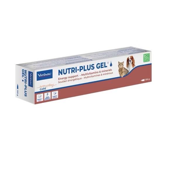  VIRBAC NUTRI PLUS GEL - GEL DINH DƯỠNG CHO CHÓ MÈO thuoc chomeo 