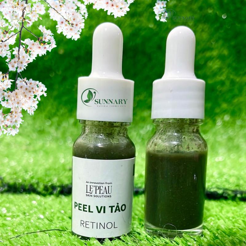 SUNNARY Thảo Dược peel Da Sinh Học vi tảo Le'peau - Xoá sạch mụn nám cải thiện hiệu quả vùng da xỉn màu