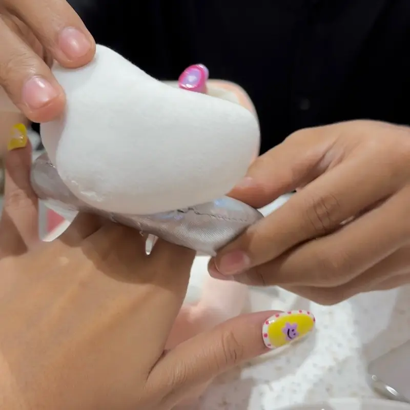 Monstell boneka kotak cincin fluffy lembut untuk pacar kekasih Ulang tahun 4