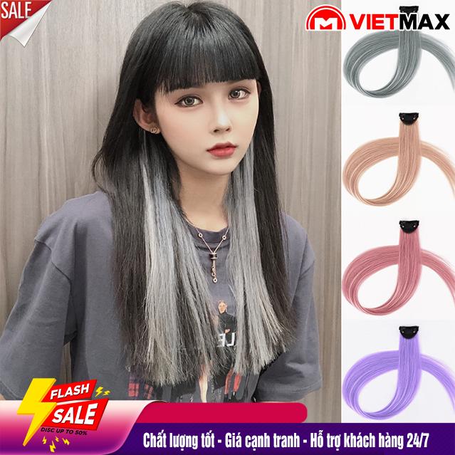 Sợi Tóc Giả Highlight, Móc Line Tóc Dài Mảnh Dễ Dàng Sử Dụng, Tiện Dụng Cho Giới Trẻ