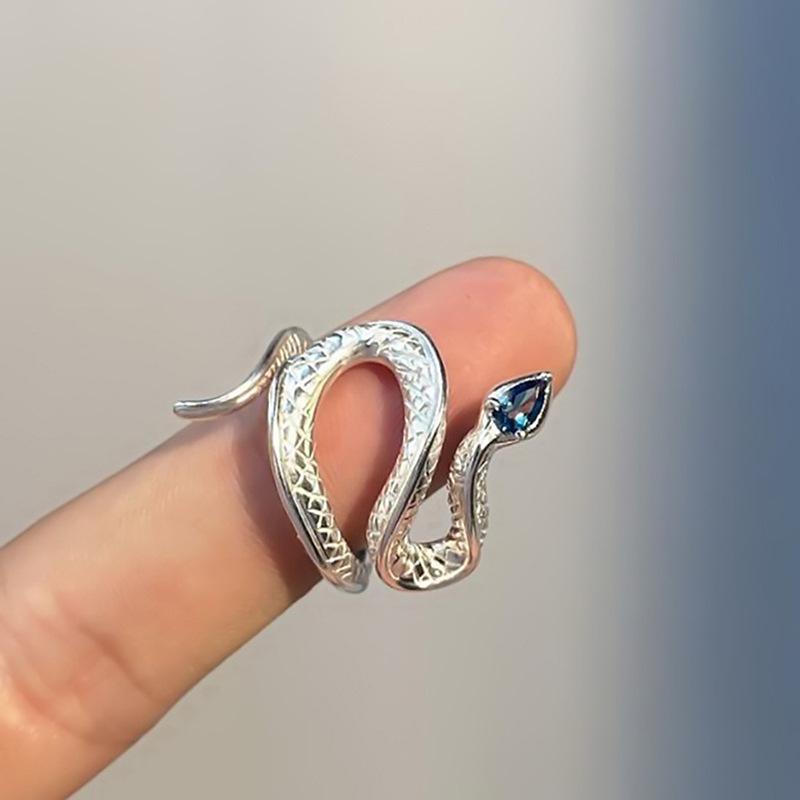 Product Introduction of Nhẫn Hình Rắn, Có Thể Điều Chỉnh, Phong Cách Cổ Điển Cá Tính 5