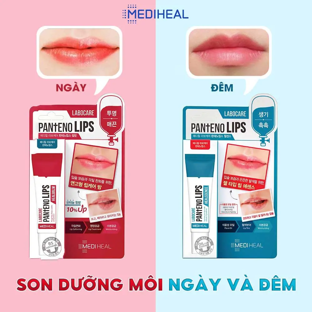 Dưỡng Môi Mediheal Dưỡng Ẩm Môi, Giúp Môi Hồng Hào