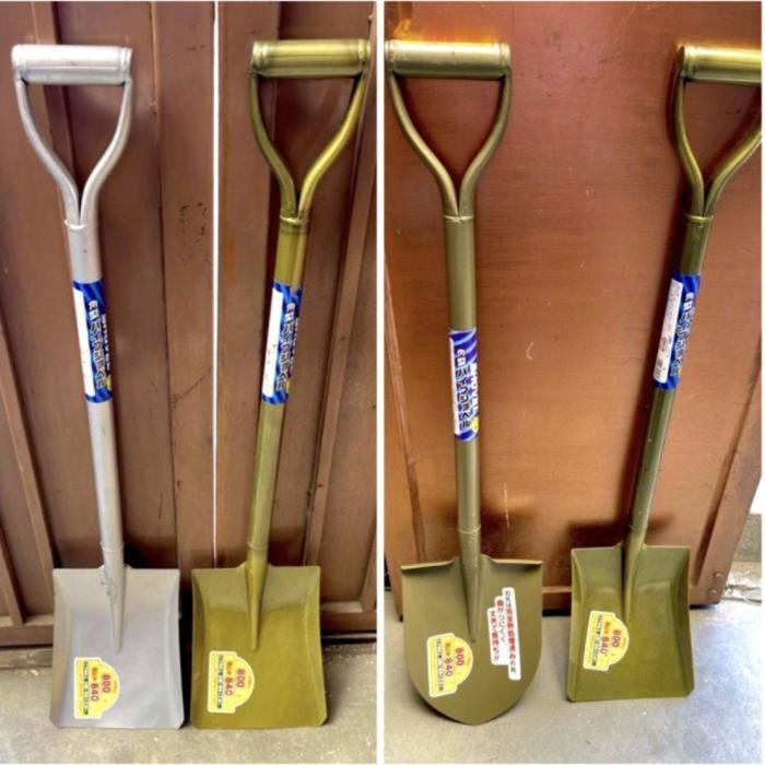 Sekop pasir gagang besi RATA PLAT jepang skop tanah gg besi japan ...