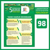 Gambar Poster Kebiasaan Buruk Minum Obat - Not Specified dari Sahabat Sejasa Kab. Sleman 2 Tokopedia
