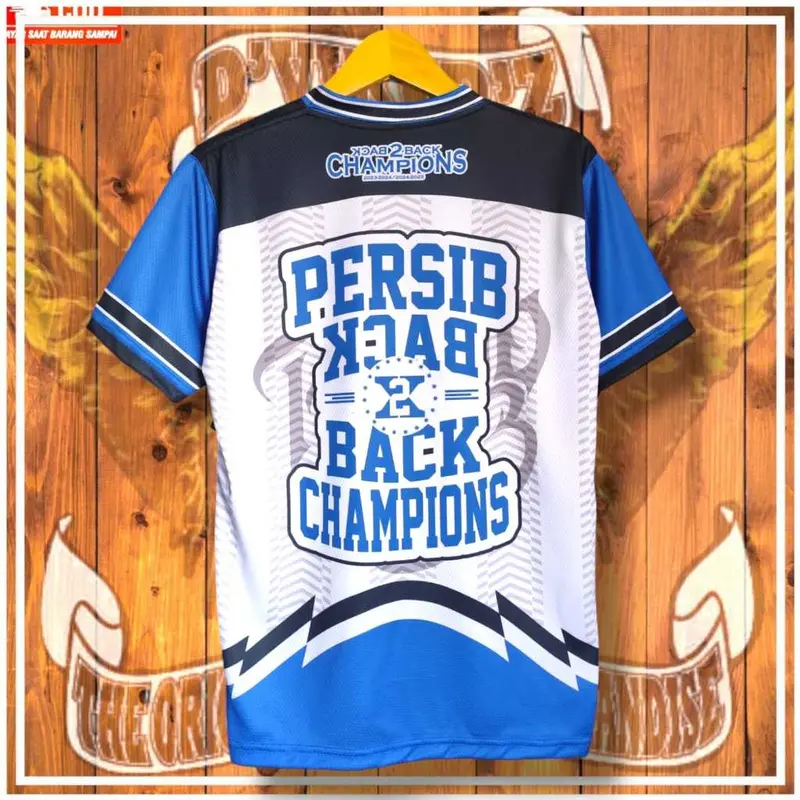 BEST SELLER JERSEY PERSIB CHAMPIONS BACK 2 BACK 2025 LOGO TIMBUL 3D RUBBER 4