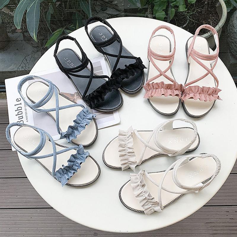 Product Introduction of Kasut Sandal Wanita, Kasut Tapak Rata, Stok Sedia, Sesuai untuk Perjalanan, Wanita, KS09431, Raya 2023 21