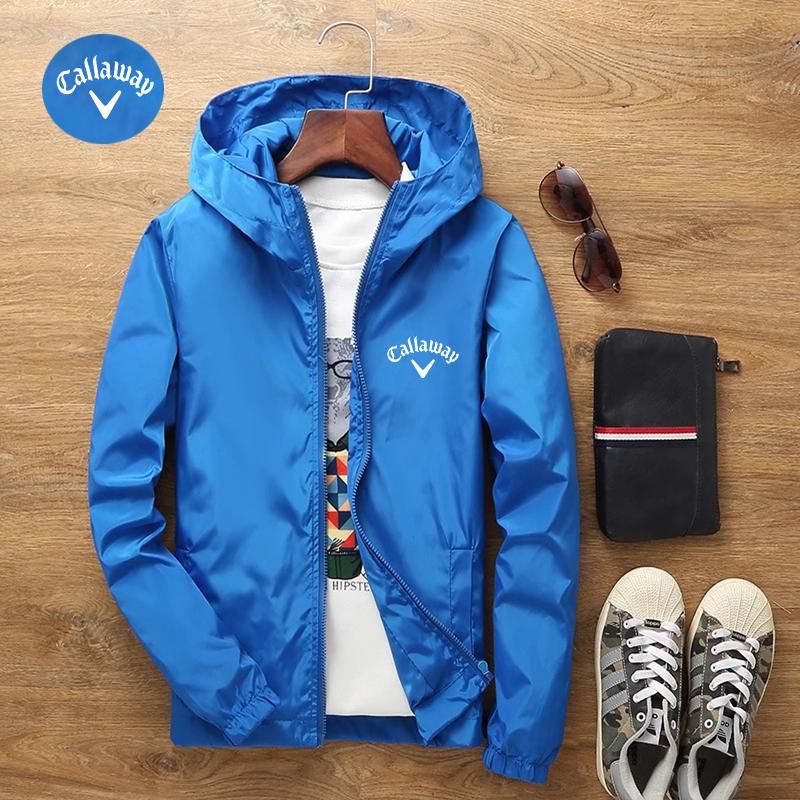 Product Introduction of Embroidered Callaway High Quality Autumn and Winter New Men's Hooded Coat Trendy Men's Top Casual Jacket Windbreaker Menswear Lingerie Longsleeve Tights 8