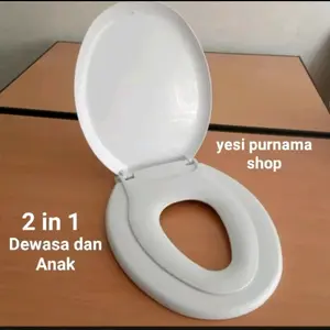 TUTUP CLOSET DUDUK 2IN1 BUAT ANAK DAN DEWASA