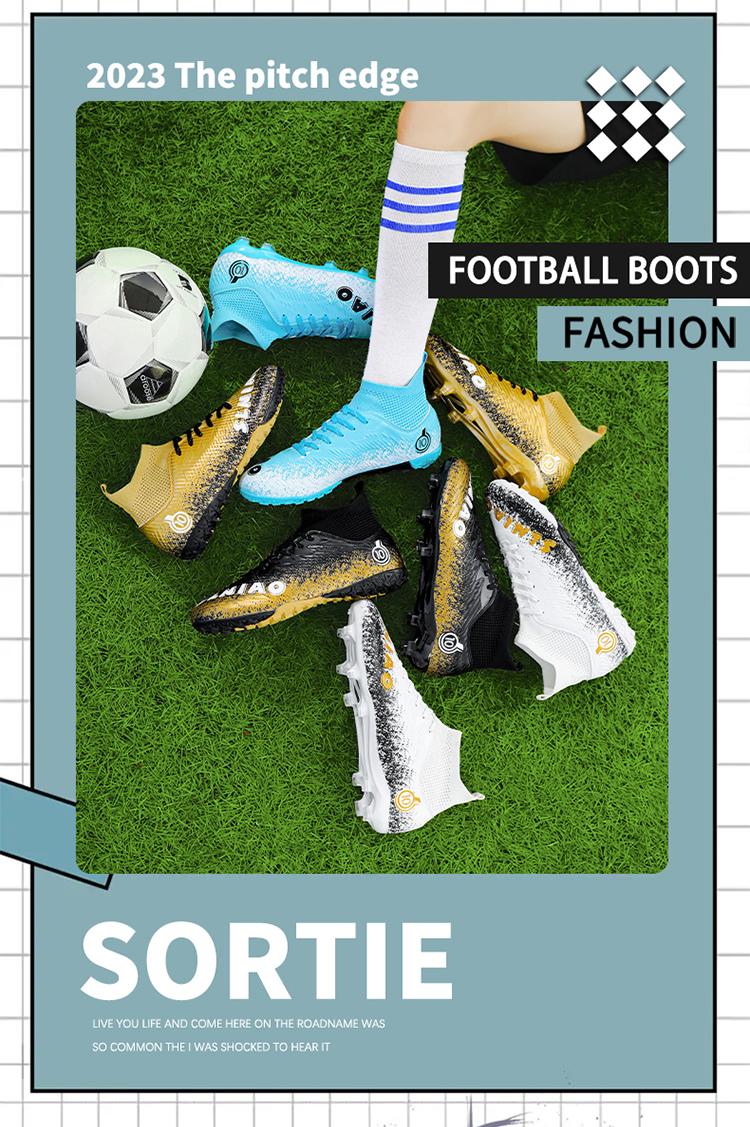 Product Introduction of （SIZE 33-46）Ready Stock Unisex Plus Size Football Shoes Outdoor Futsal Soccer Shoes Non-slip Training Shoes 3