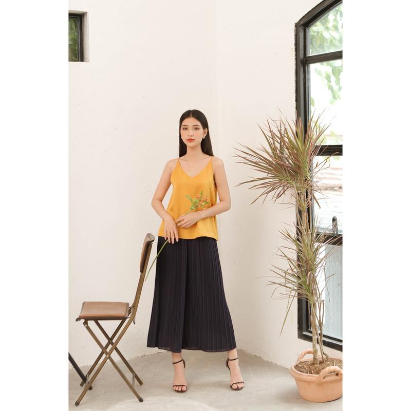 TUBYCATU  | Quần xếp ly lưng thun nhiều màu 7