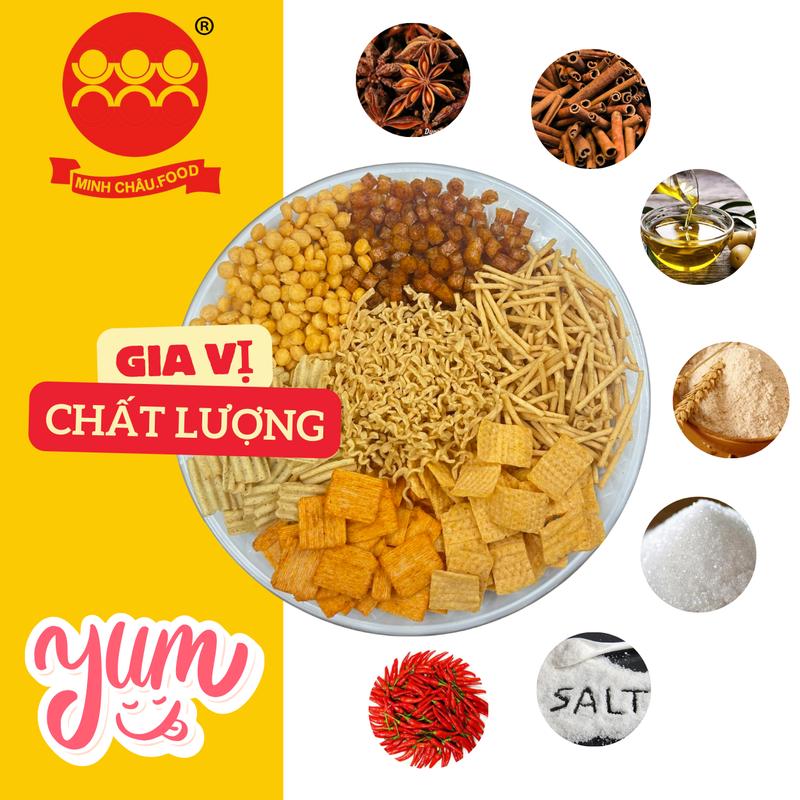 [30 Gói Bất Kỳ] Hộp Quà Bí Ẩn - Chỉ Bán Trên Live Minh Châu Food 2