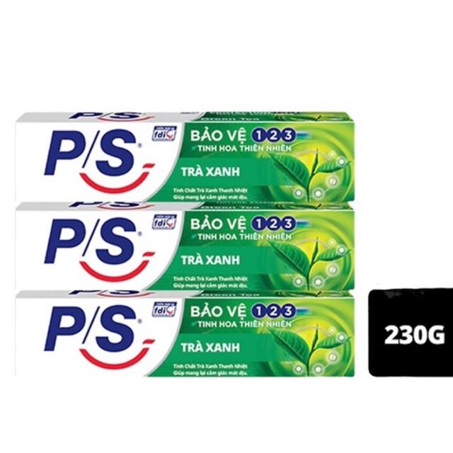 Kem đánh răng PS Trà Xanh 230gram 0