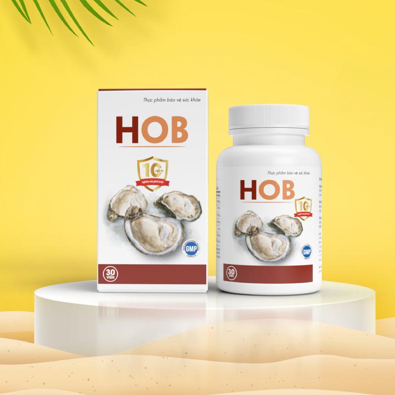 HOB - Viên Uống Bổ Thận Bổ Sung Kẽm Cho Nam GIới Hộp 30 viên