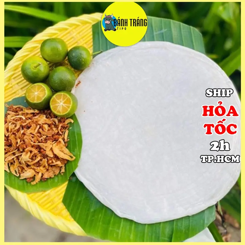 Bánh tráng phơi sương tròn dẻo mỏng bột gạo - mềm ngon thơm gạo - Bánh tráng phơi sương tự nhiên tại lò Tây Ninh | BÁNH TRÁNG TIPO 3