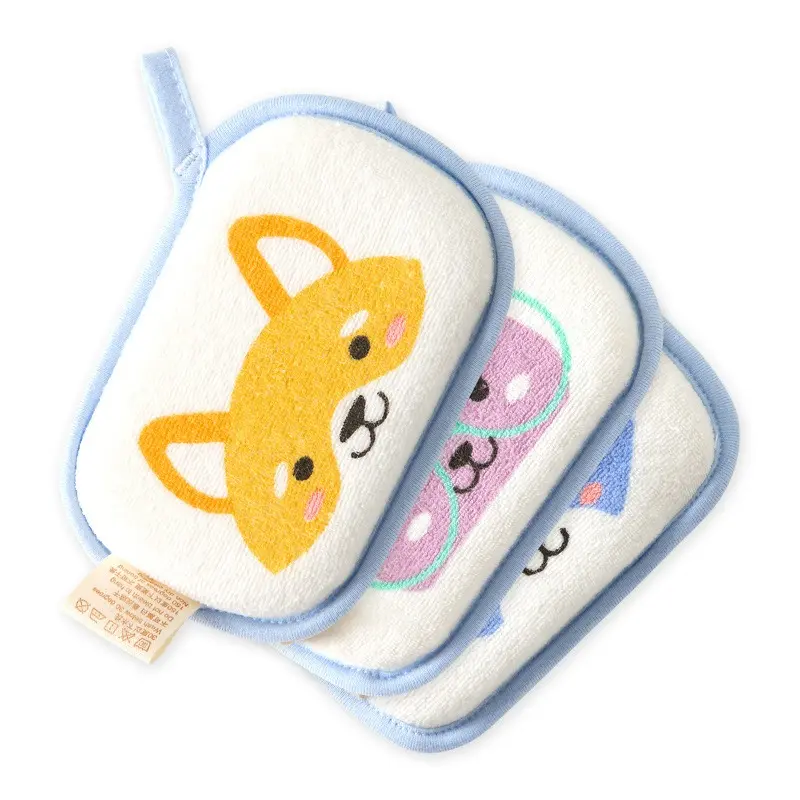 Baby Bath Cotton Baby Bath Sponge Children's Rubbing Towel Bath Ball
