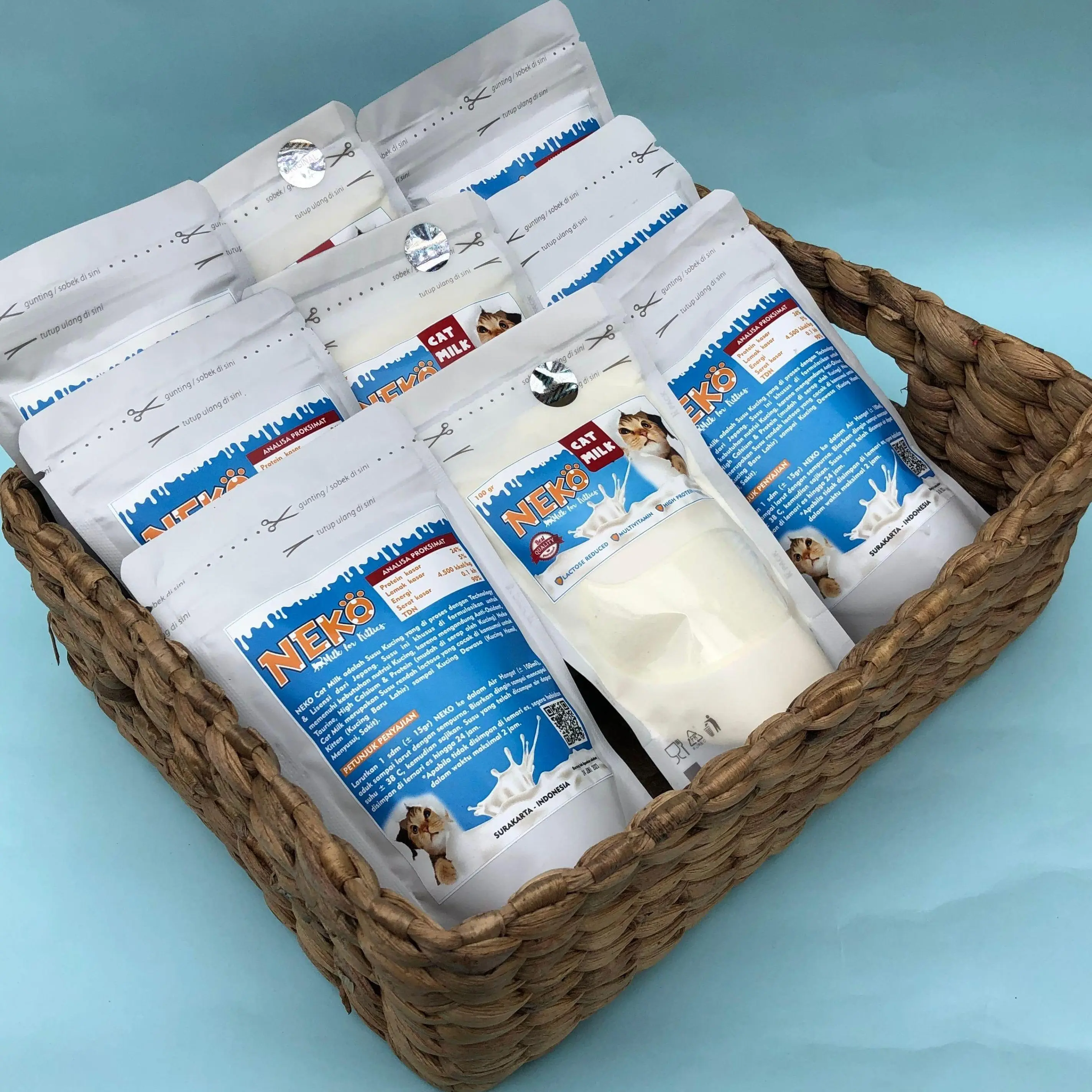 SUSU KUCING BAYI BIAR GEMUK RECOMENDED YANG BAGUS UNTUK KITTEN BAYI BARU LAHIR DEWASA NEKO CAT MILK 100GR MURAH GRATIS ONGKIR