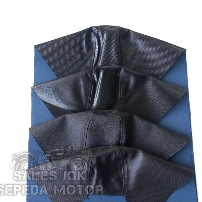 Gambar Cover jok/Kulit jok/SARUNG JOK MOTOR POLOS JAHIT KEPALA/KULIT JOK MOTOR POLOS DAN JAHIT KEPALA dari sales jok sepeda motor Kab. Gresik Tokopedia