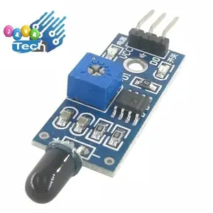 Modul Sensor pendeteksi api sumber kebakaran degan penerima inframerah