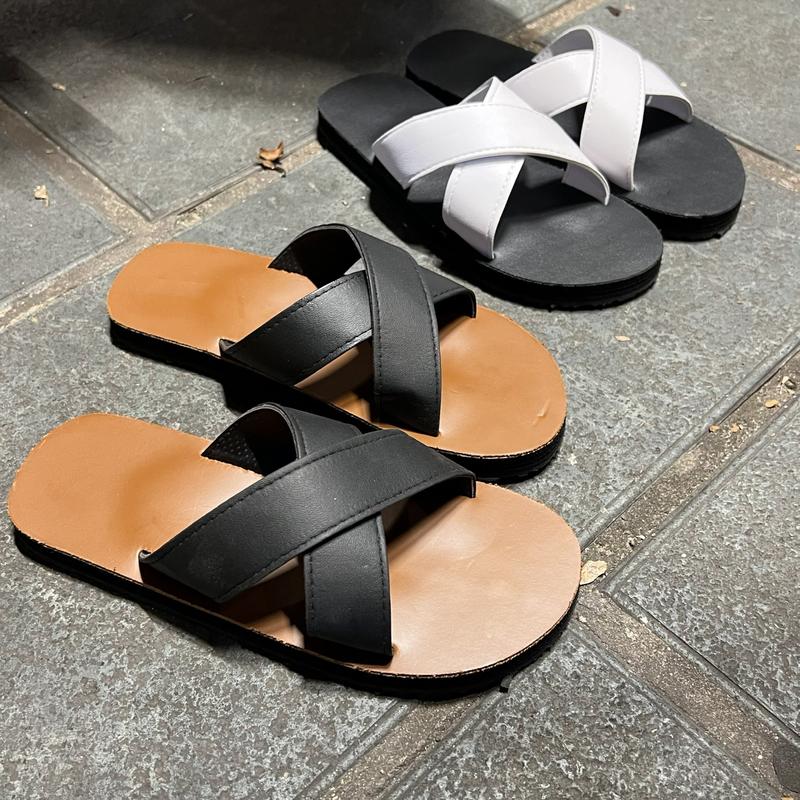 Dép sandal quai chéo A9 sandal đi biển đi chơi WOSHOE 5